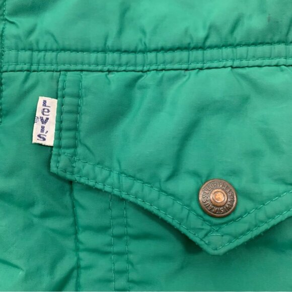 Vintage Levi's Utility Windbreaker Vest - Picture 3 of 11